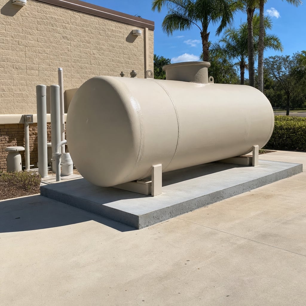 tank welding repair project in Orlando
