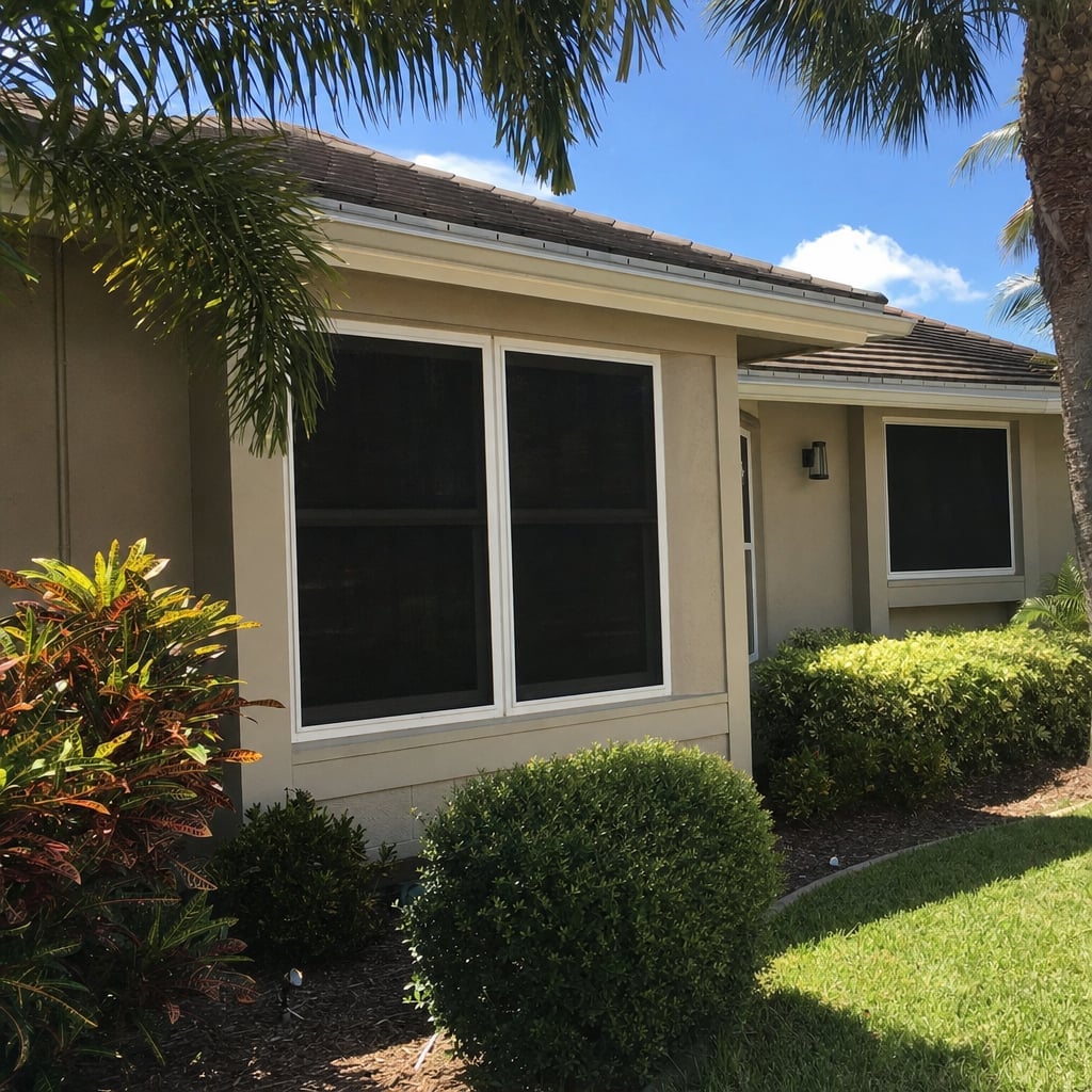 window screen project in Palm Coast